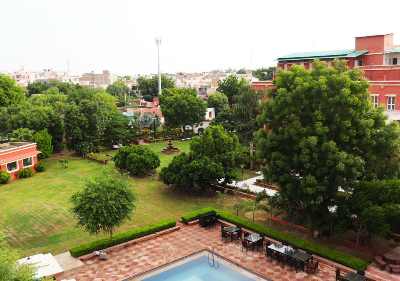 Maharaja Ganga Mahal Otel Bikaner Dış mekan fotoğraf